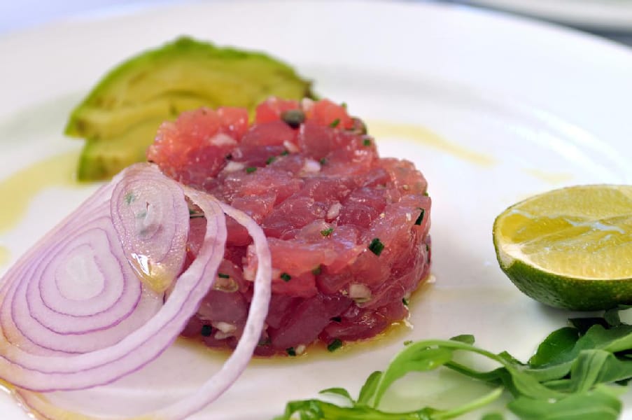 Tartar de atún